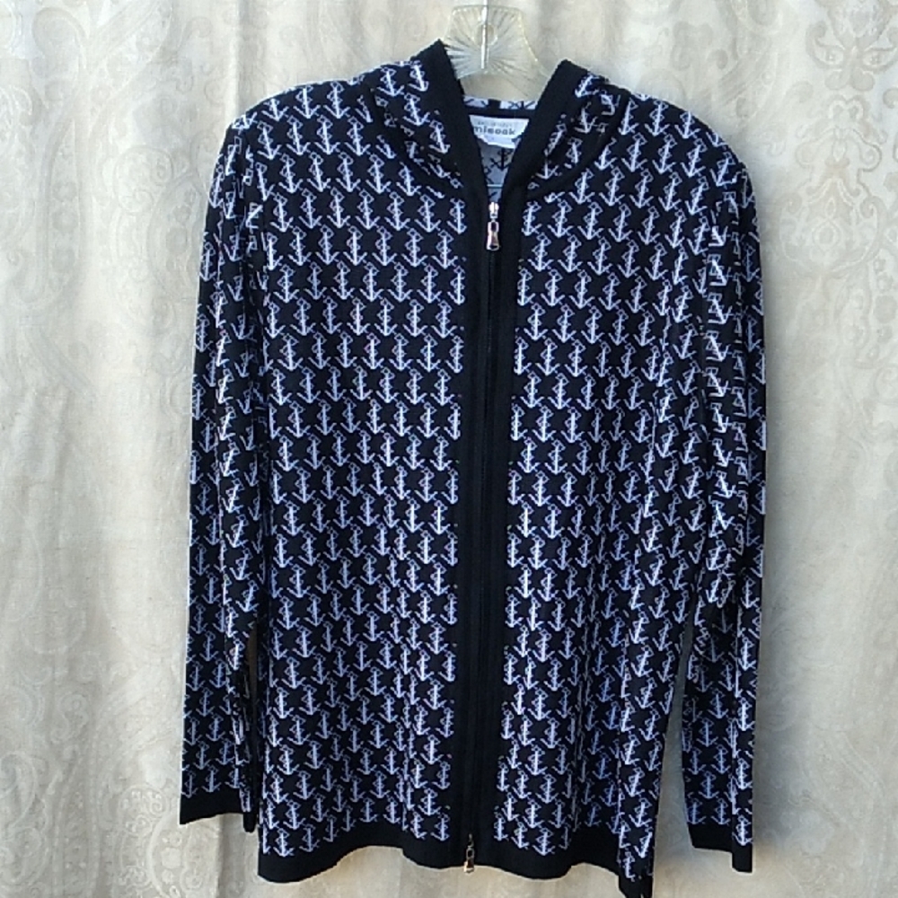Misook Hoodie Jacket Large